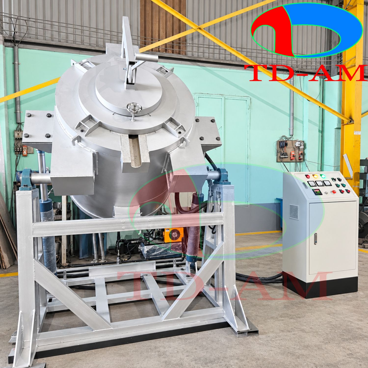 LÒ NẤU ĐỒNG 300KG NÂNG ĐỔ - Ảnh 2